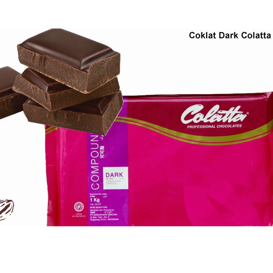 

(♥C6369] 200gr Collata Dark Compound - Collata Coklat Batang - Coklat Batang Collata