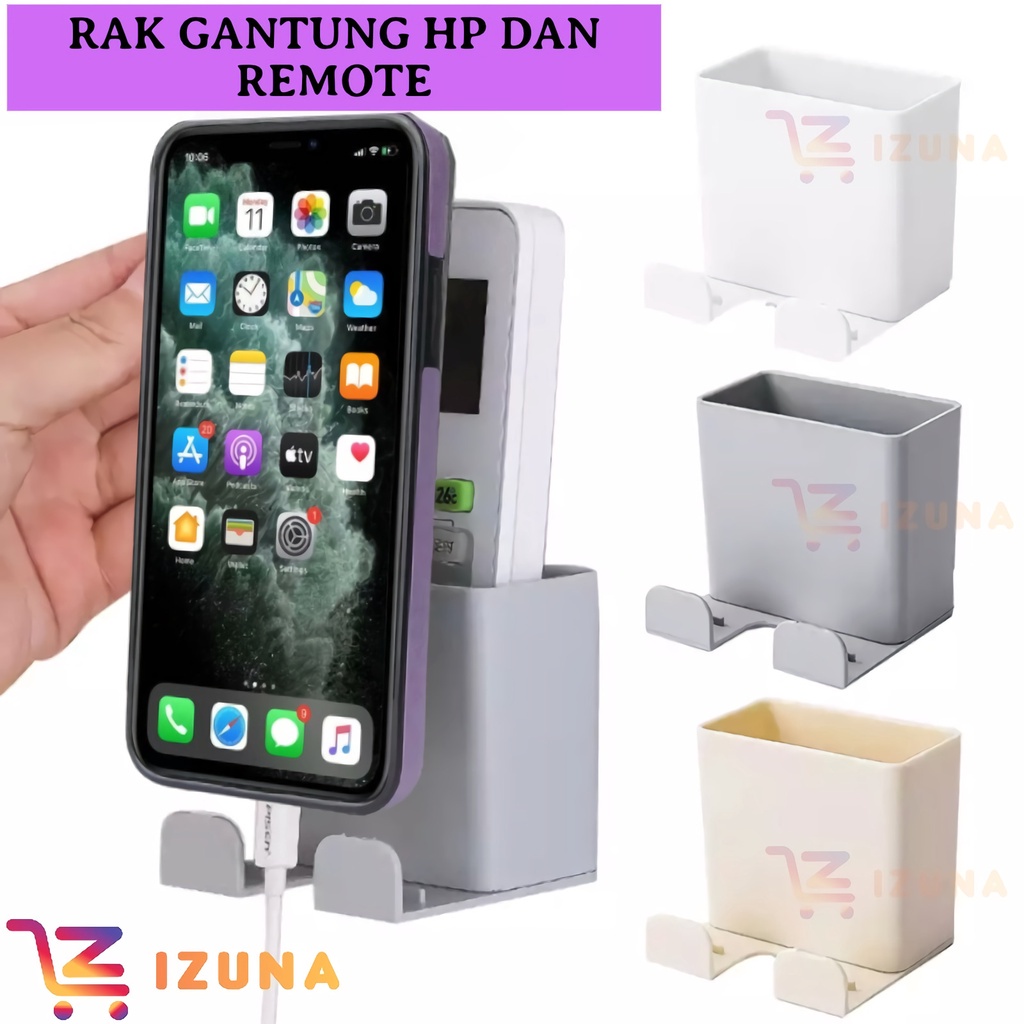 [IZUNA] RAK GANTUNGAN REMOTE TEMPEL / RAK CHARGER HP DAN GANTUNGAN REMOTE AC / REMOTE GANTUNGAN HOOK / REMOTE HANGER