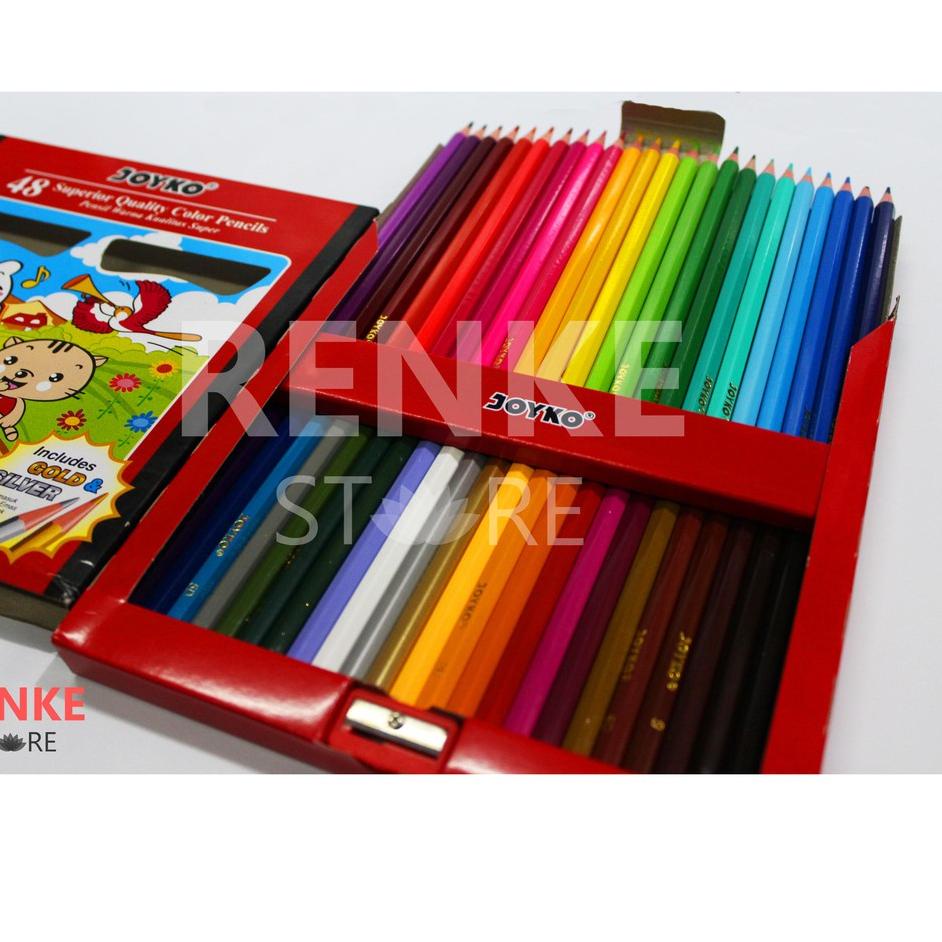 

Best Pensil Warna Joyko 48 - Color / Colour Pencils 민