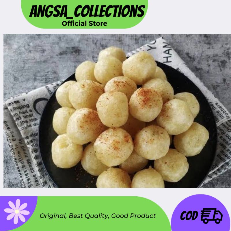 

Cimol Kriuk Ori Panggang 100g cocok cemil diet dan rebus