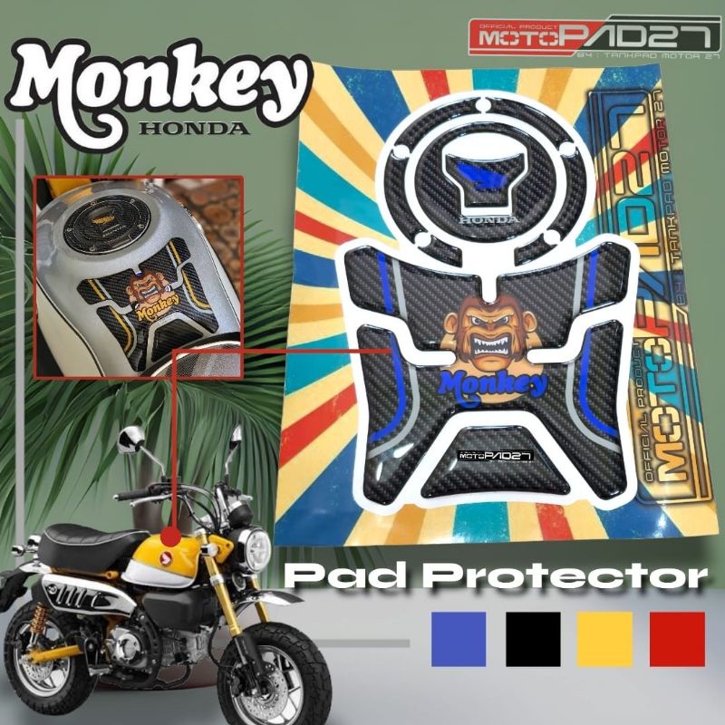 Motopad27 Stiker Tankpad Honda Monkey 125 stiker timbul protector Honda Monkey 125