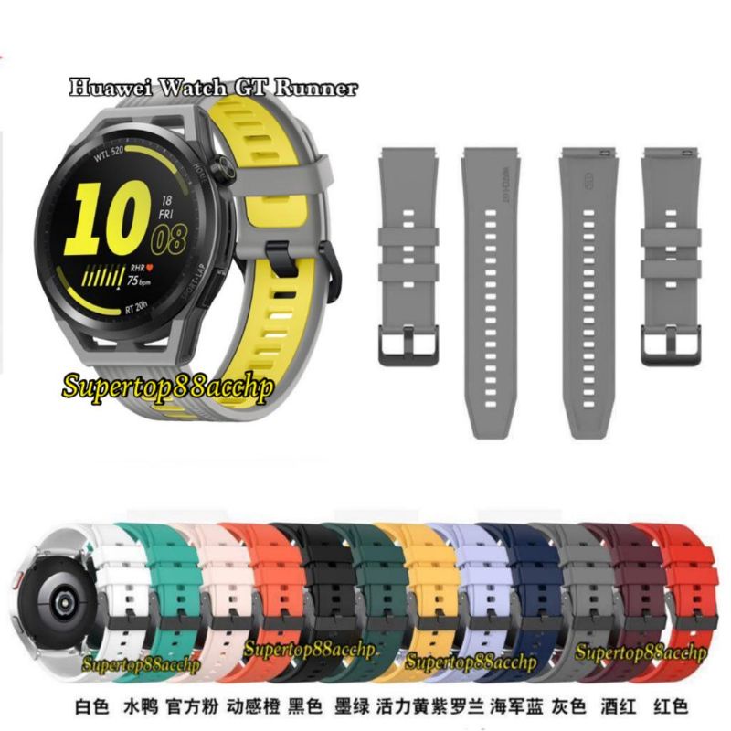 Strap Huawei Watch GT Runner Rubber Tali Jam Tangan