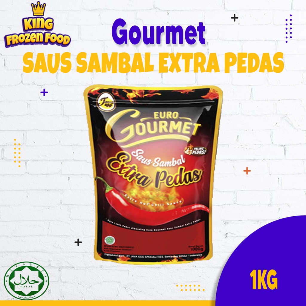 Euro Gourmet Saus Sambal Extra Pedas 1KG