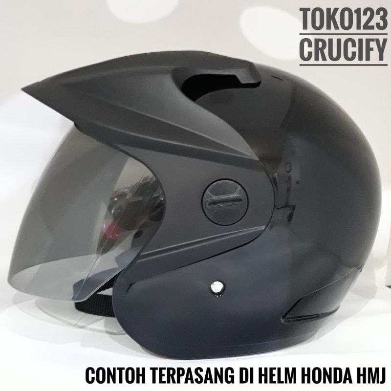 Kaca Helm Honda TRX-3 / kaca helm ojol