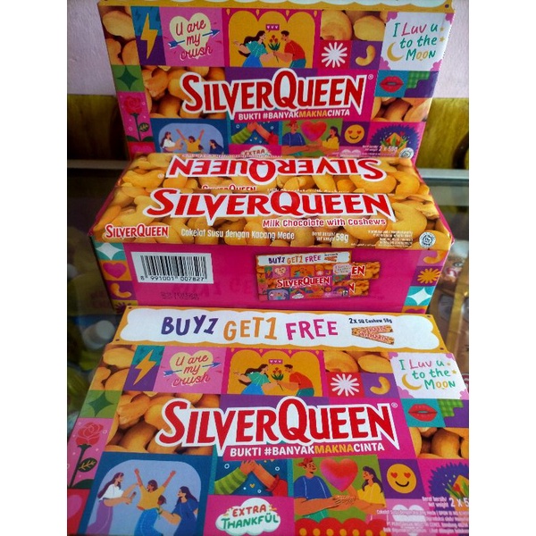 

Silverqueen 58gr B1G1