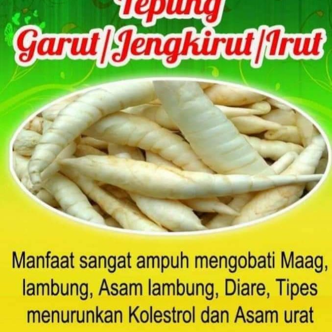 

tepung Garut asli pati irut obat asam lambung