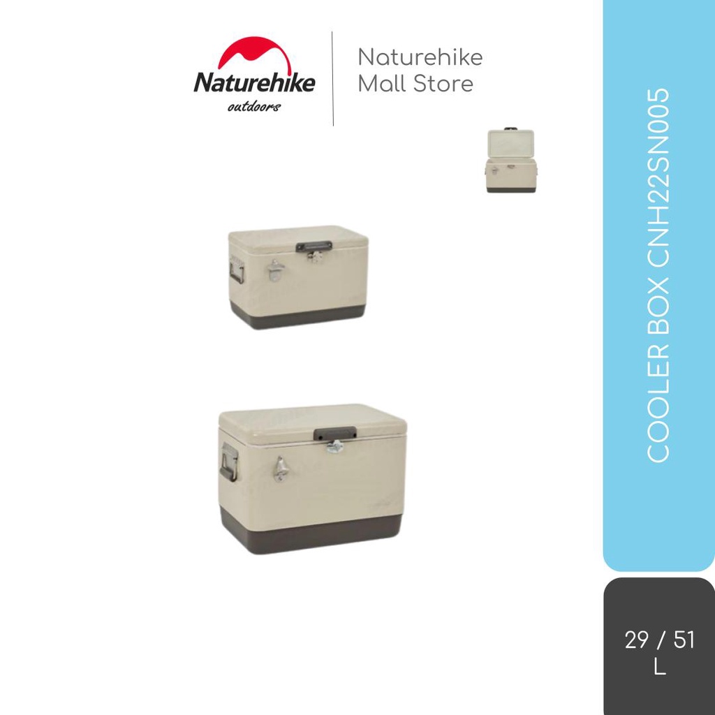 COOLER BOX PENDINGIN MAKANAN MINUMAN CAMPING NATUREHIKE CNH22SN005