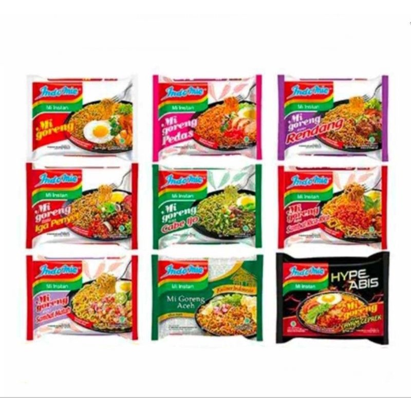 

[BELI BANYAK MAKIN MURAH] 5 Bungkus INDOMIE GORENG 5 Bungkus EDISI HEMAT Indomi Goreng