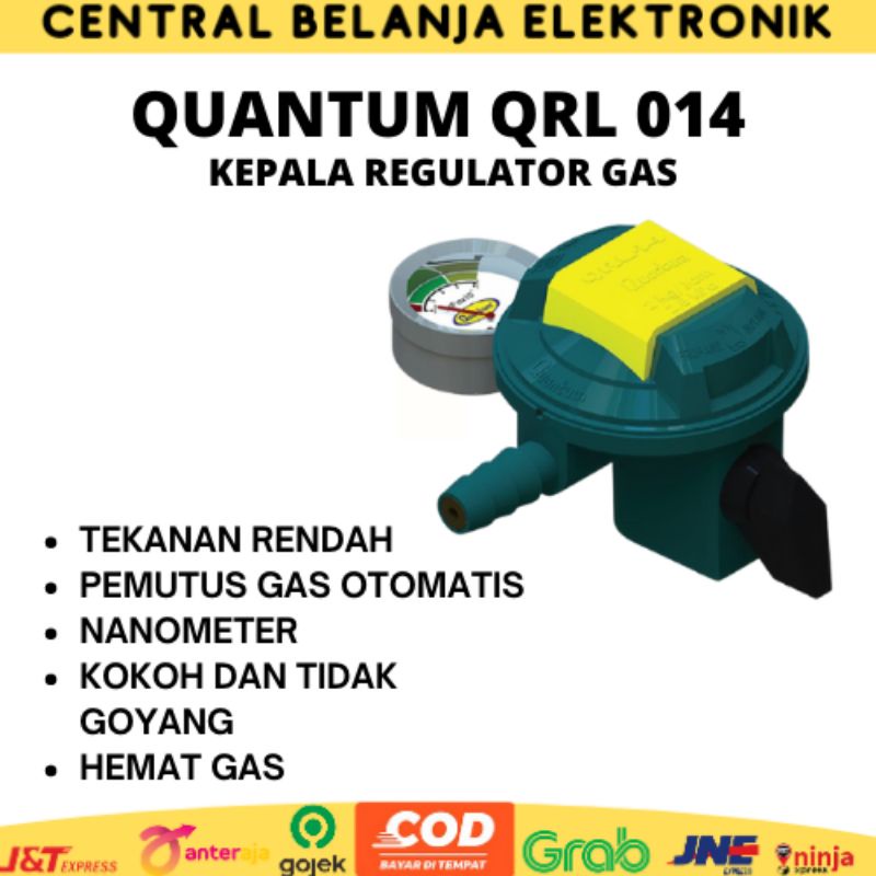 Regulator kompor gas Quantum QRL 03 / QRL 014