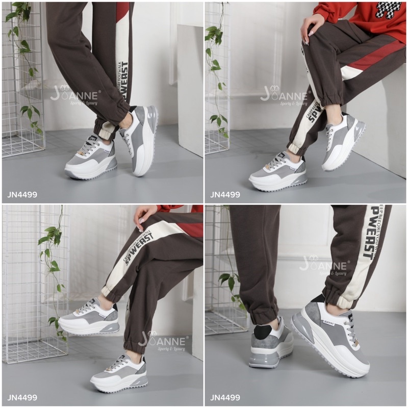 RESTOCK! [ORIGINAL] JOANNE Highsole Sneakers Shoes Wanita #JN4499
