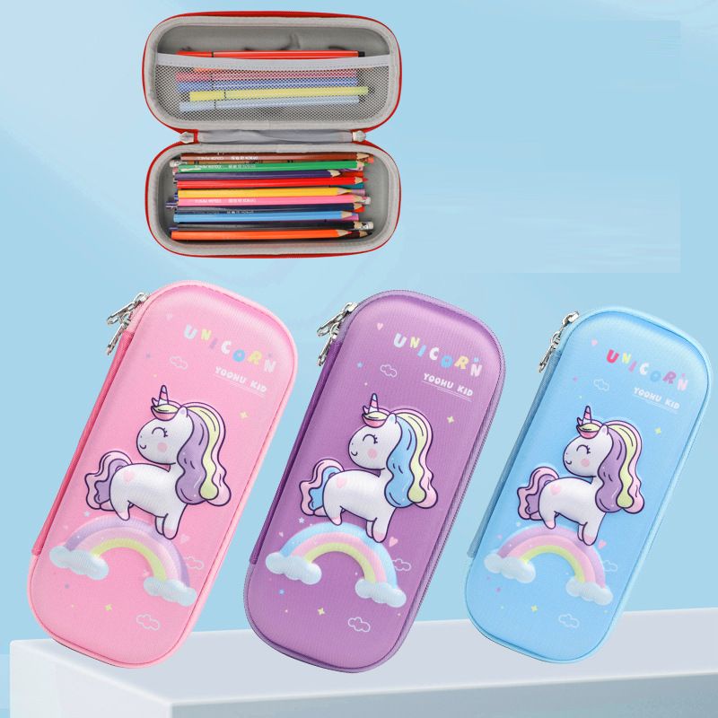 [COD] KOTAK PENSIL KARAKTER 3D CUTE TEMPAT PENSIL ANAK TEPAK HARDCASE KOTAK PENSIL ANAK ANTI AIR CUTE