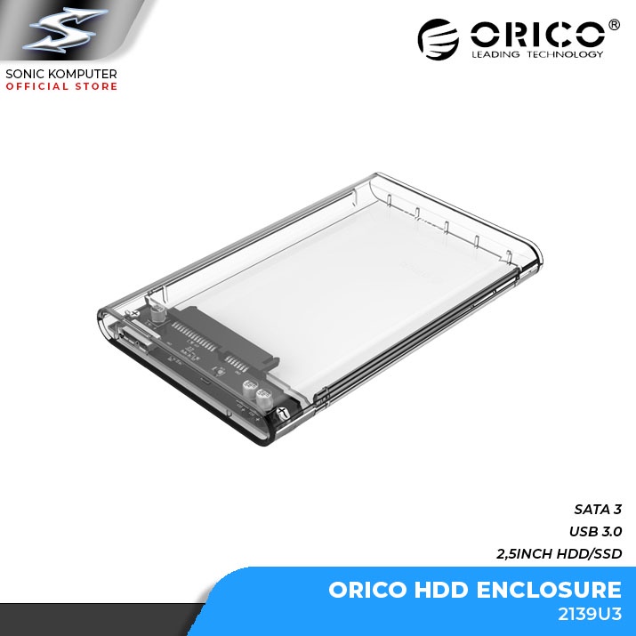 Box Harddisk Orico 2139U3 HDD Enclosure 2.5&quot; Inch Hardisk 2139 U3 USB 3.0