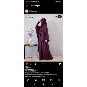 preloved set viola series by alfi huraiyah