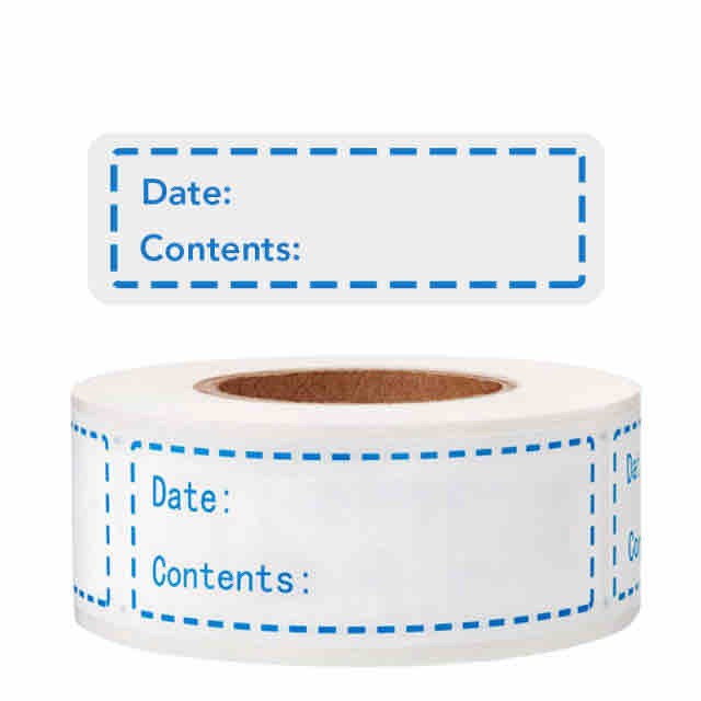 

Stiker Label Tanda - Sticker Kertas Label Tanggal Penyimpanan Makanan - Biru