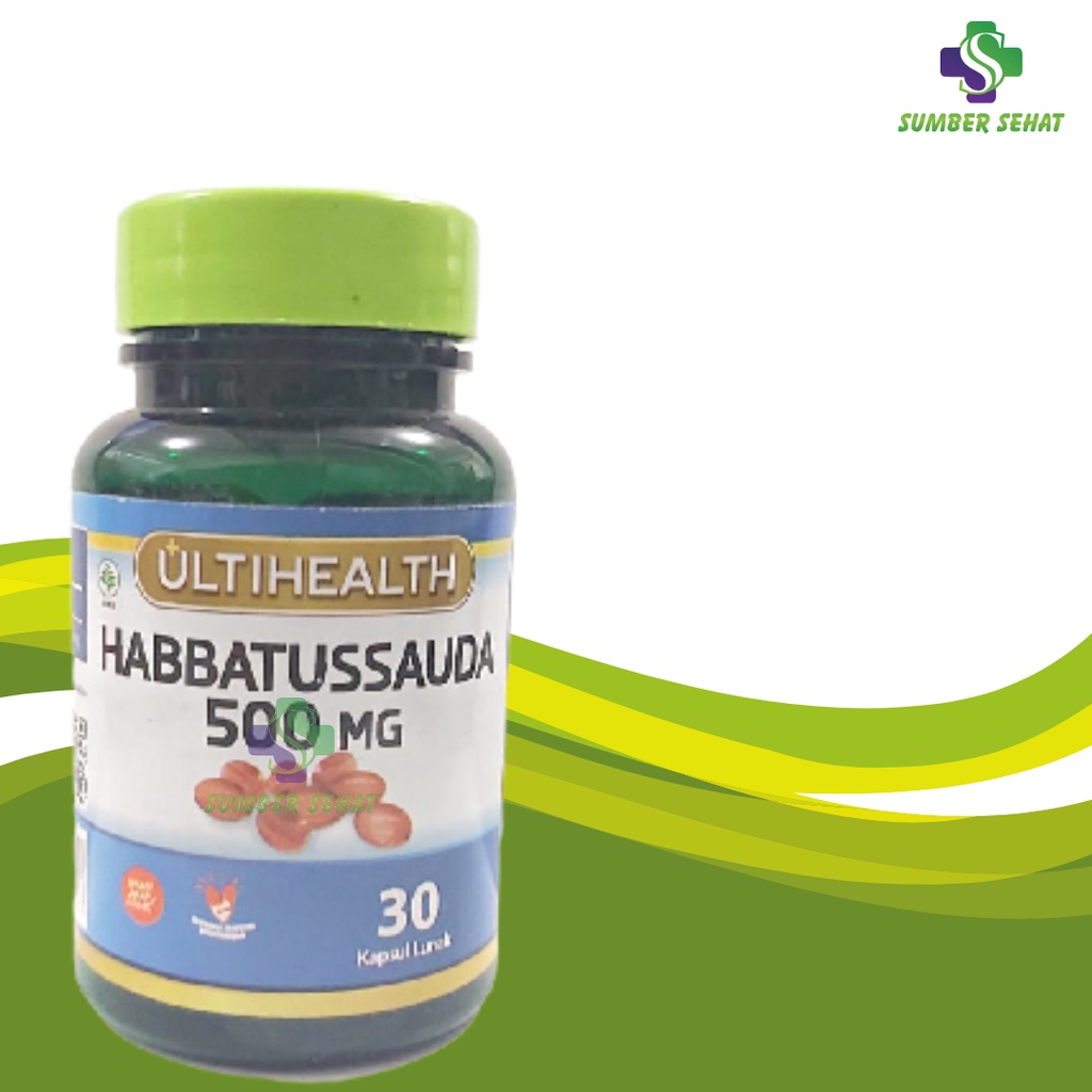 ULTIHEALTH HABBATUSSAUDA 500 MG BOTOL 30  KAPSUL