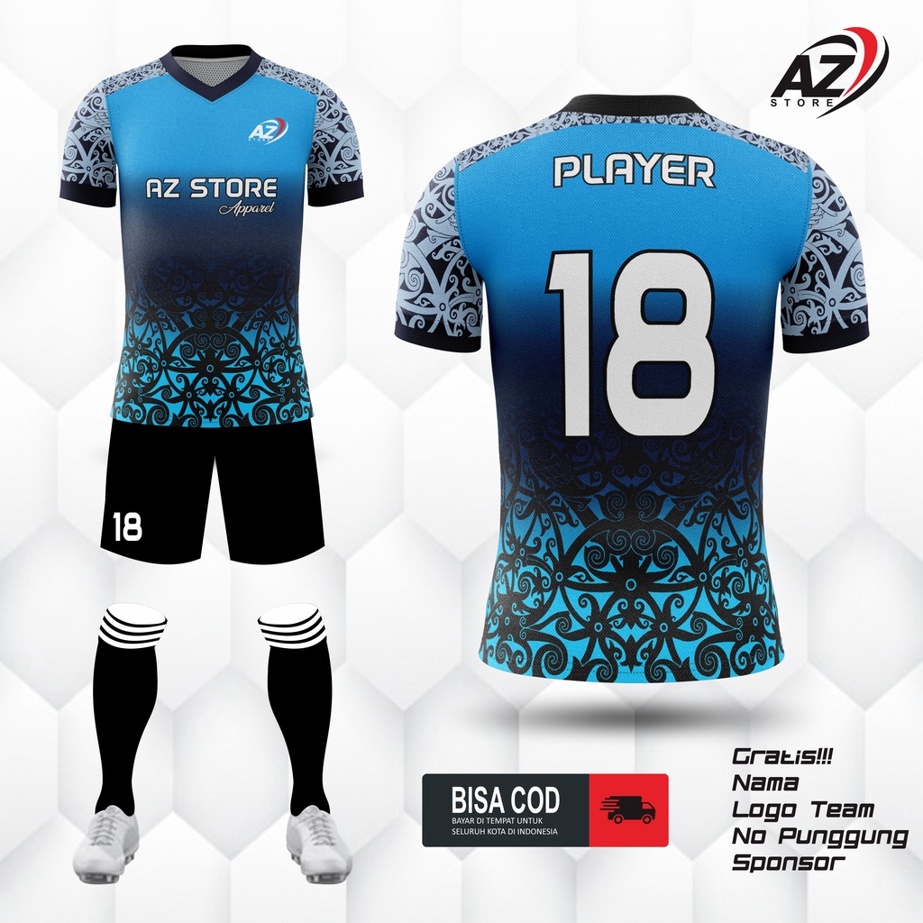 JERSEY FUTSAL JERSEY FUTSAL CUSTOM JERSEY PRINTING BAJU KAOS JERSEY PRINTING SEPAKBOLA FUTSAL