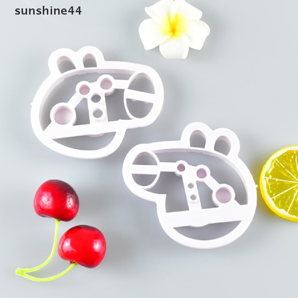 Sunshine 1Pc Cetakan Kue Kering Kartun Babi Fondant Cetakan Kue Decorag Tools.