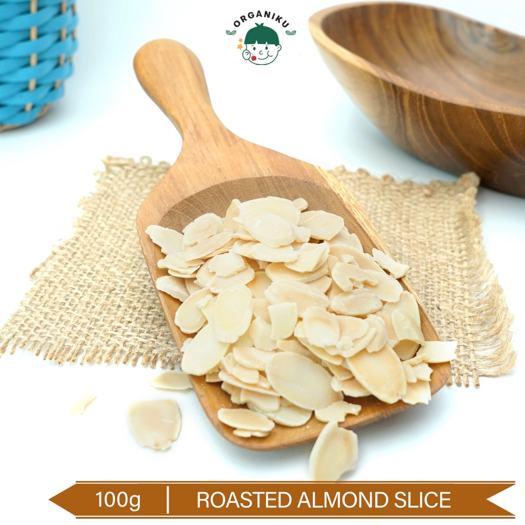 Roasted Almond Slice / Almond Iris Panggang 100gr, 250gr