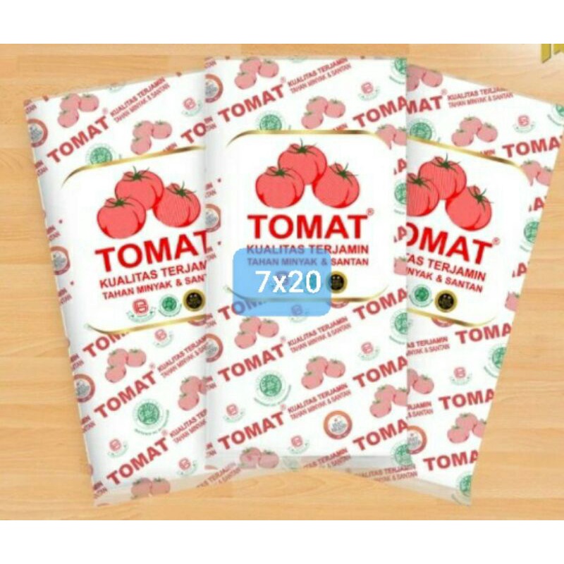 PLASTIK PE TOMAT 7X20