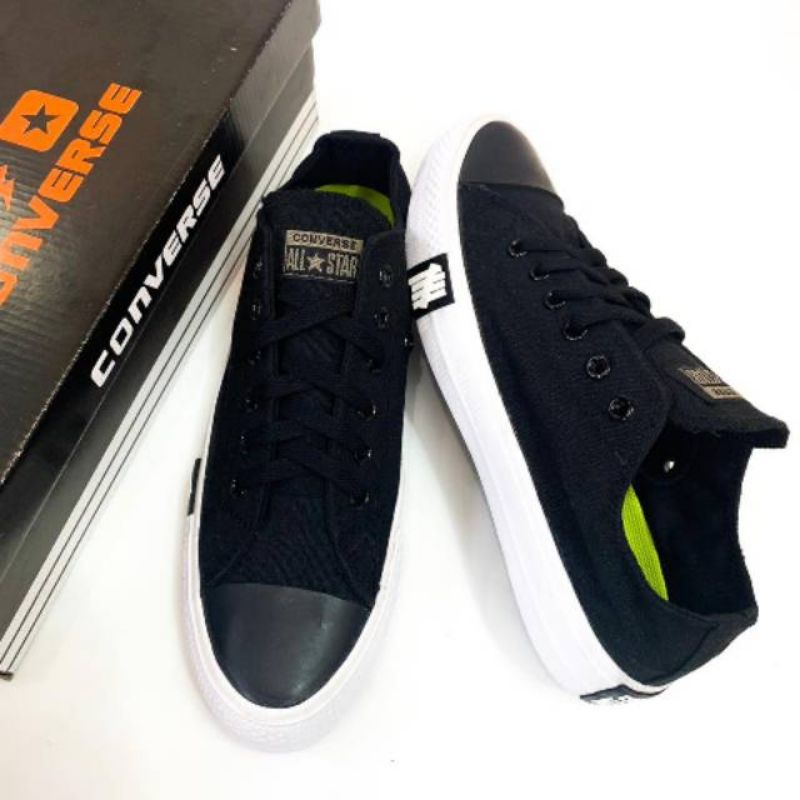 Sepatu sekolah pria converse undefeated petir sepatu kerja sepatu santai sepatu kuliah grade original