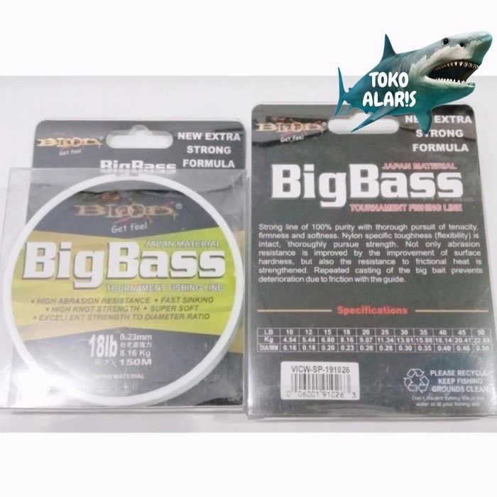 SENAR PANCING BLOOD BIG BASS ... MADE IN JAPAN
