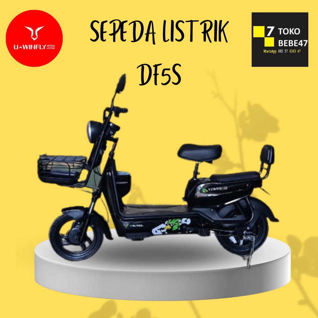 SEPEDA LISTRIK DRAGON FLY 5S DF5S DF 5S UWINFLY DRAGONFLY 5S