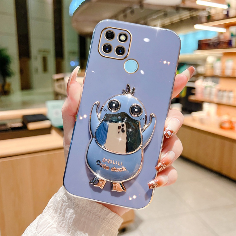 Soft Case Karet Motif Psyduck Untuk Realme 9 4G 9i 7i C17 C31 C21 Realme8 5G 8 Pro Realme Narzo 50i 50A