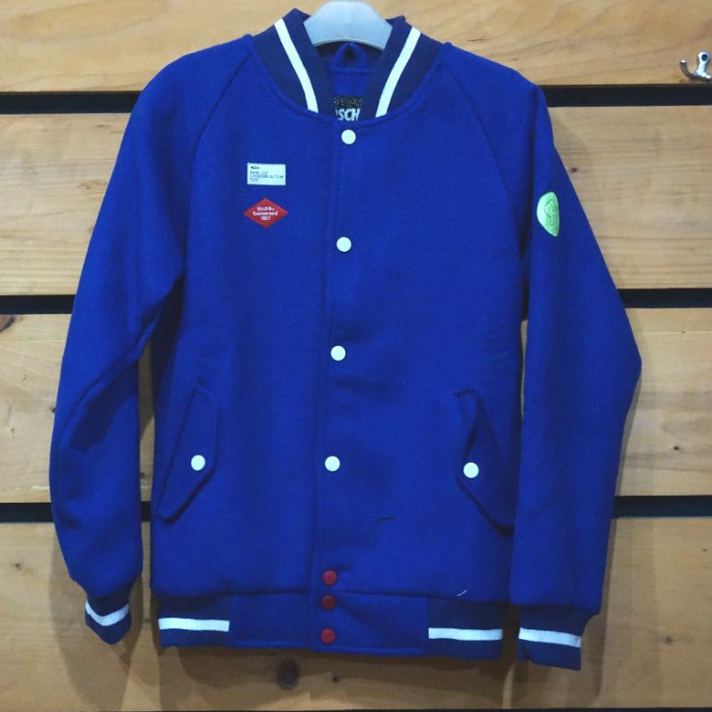 JAKET RSCH VARSITY TEXAS BLUE