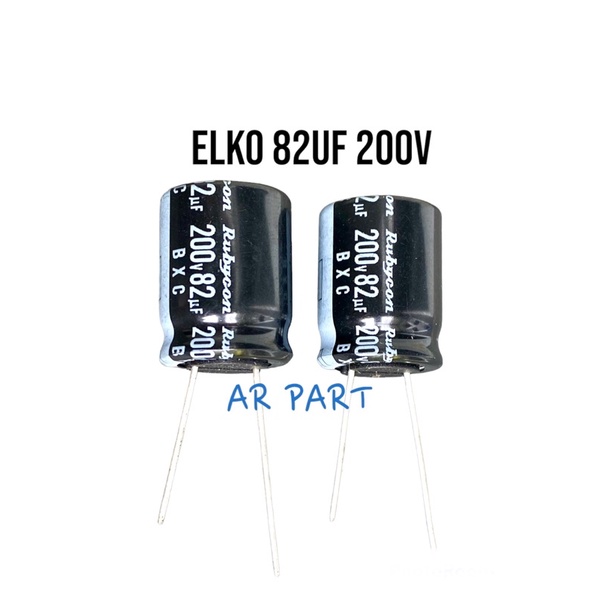 elko 82uf 200v original rubycon