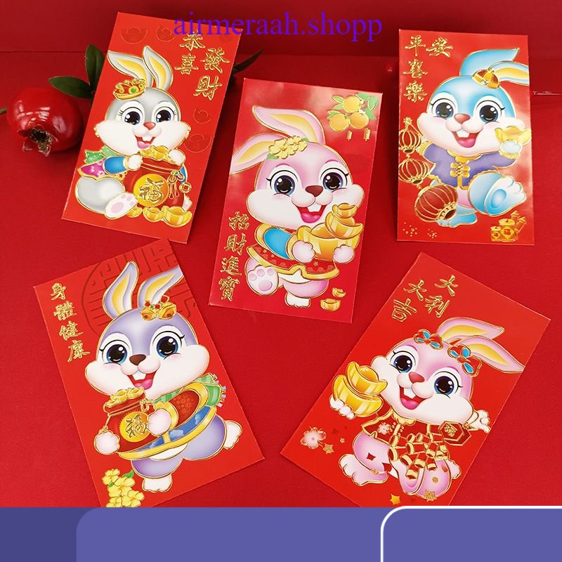 

GROSIR Angpao Imlek Kelinci 2023 Angpau Imlek Pendek Sincia Amplop Uang Murah Harga Grosir Termurah Angpao Kelinci 2022 new best