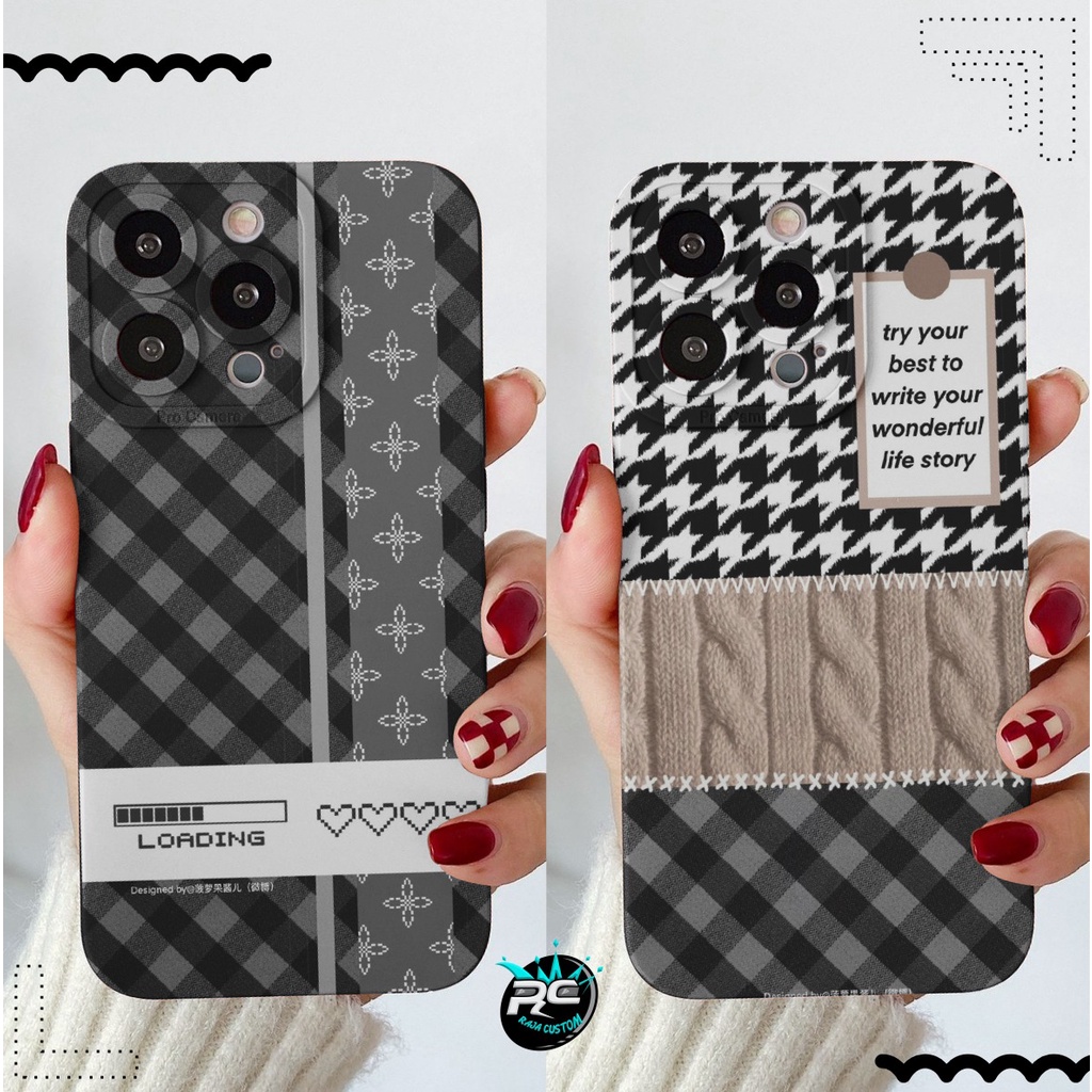 CUSTOM CASE SOFTCASE SILIKON PROCAMERA BLACK WRITE CUSTOM IPHONE 6 6S 7 7+ 8+ X XS MAX 11 12 13 14 P
