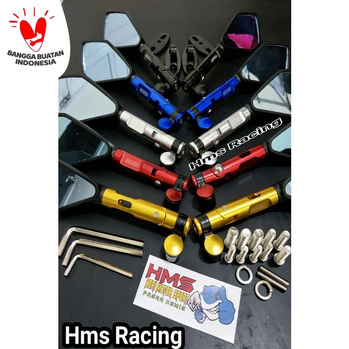 Spion Tomok Variasi Motor Aerox, Mio, Mio M3, Xeon, Vixion, Xabre, Cb