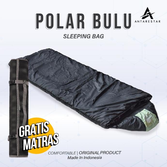 Sleeping Bag Polar Bulu Camping Outdoor Antarestar