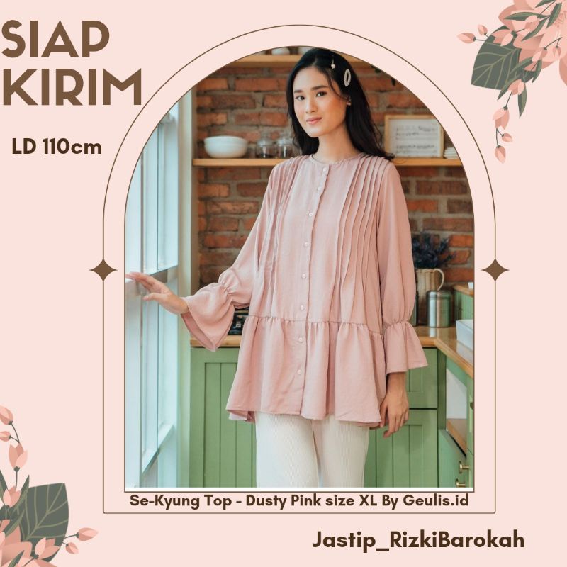 GEULIS.ID SE-KYUNG TOP SE KYUNG TOP [SIAP KIRIM] BY GEULIS