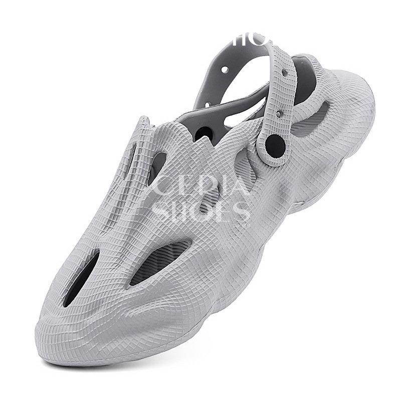 EVA Sandal Slop Pria Karet Import Model Tali Belakang Bahan Ringan Empuk Elastis Sol Anti Slip HM YZ