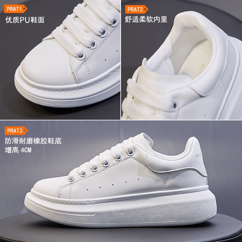 {EJ} Cuci Gudang Sepatu Putih Wanita Korea Sneakers Sepatu Full Sepatu White Black Import Fashion Korea