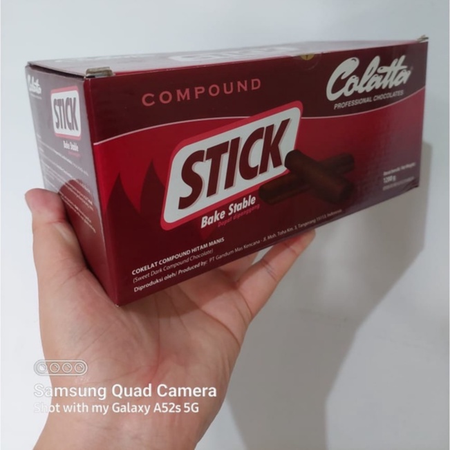 

[oddsolshop] pekanbaru/Colatta Stick Chocolate Repack 300GR Stik Cokelat Bake Stable Bisa Dipanggang