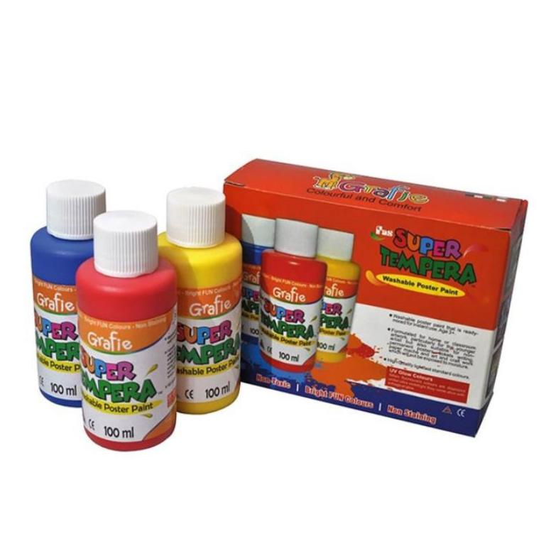 

Grafie super tempera 3 warna 100 ml