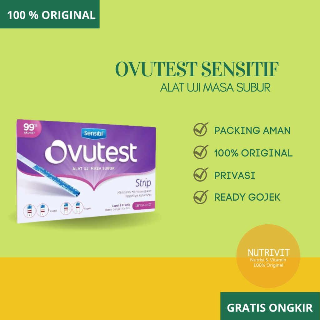 Ovutest - Alat Tes Masa Subur | Ovutest Strip