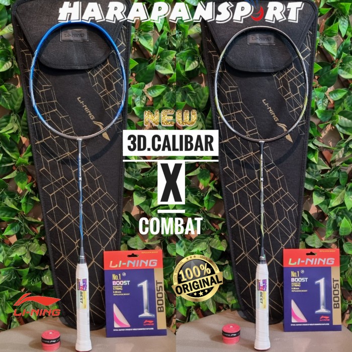 Raket Raket Badminton Lining 3D Calibar X Combat / 3 D Calibar Original 100%
