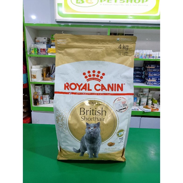 ROYAL CANIN BRITISH SHORT HAIR ADULT 4KG FRESHPACK/ RC BSH