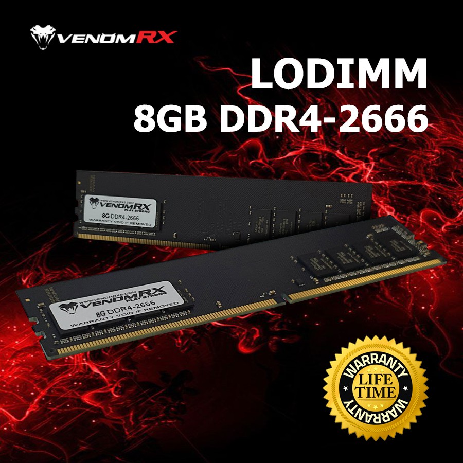 VenomRX LONGDIMM 8GB DDR4 3200Mhz