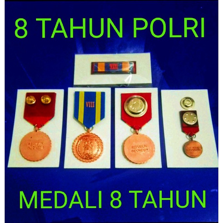 Satya lencana 8 Tahun Polri