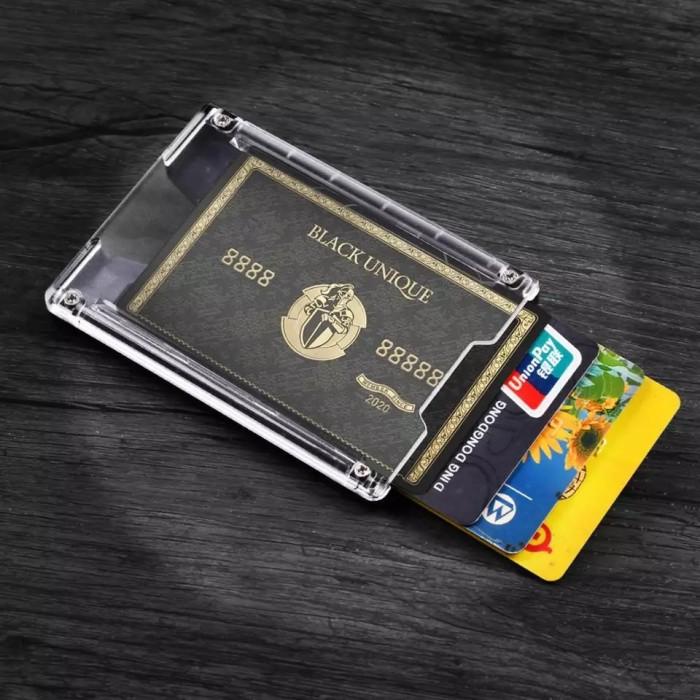 

Zayex Lanyard ID Card Holder Clip Metal untuk Uang dan Muat 4 Kartu