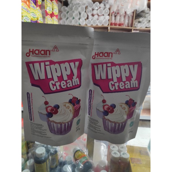 

Wippy Cream Haan 200gr Pouch