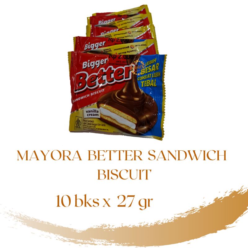 

Better Sandwich Biscuit 10 bks x 27 gr