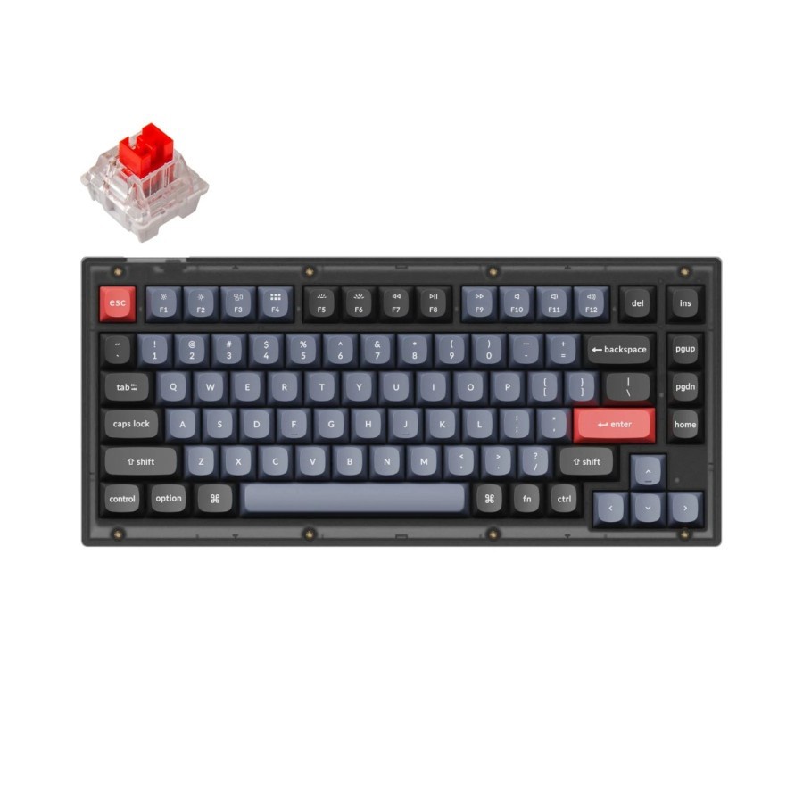 Keychron V1 QMK RGB Custom Mechanical Gaming Keyboard