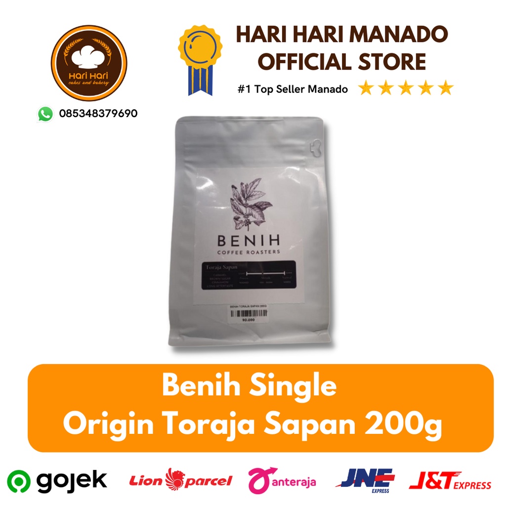 

Benih Single Origin Toraja Sapan 200g