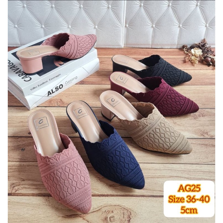 ABBUSHOES AG 25 sendal bapau karet import sundari 5cm