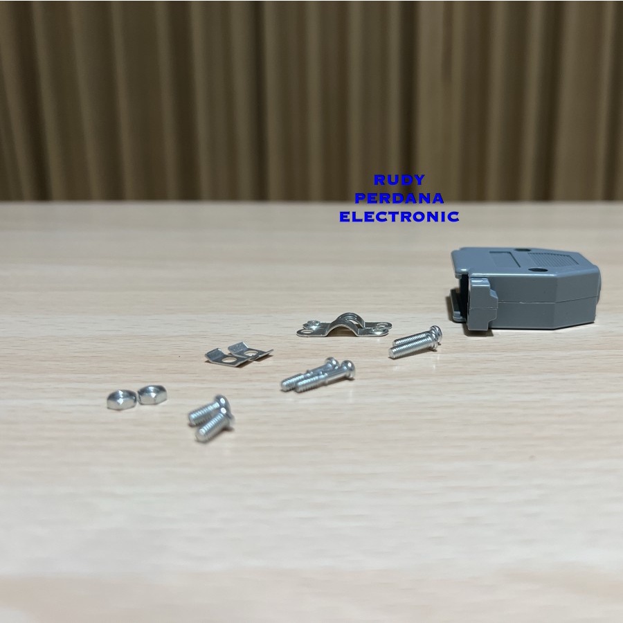 KONEKTOR SOCKET SOKET COVER TUTUP PENUTUP PLASTIK VGA DB25